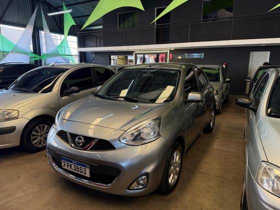 NISSAN MARCH 1.6 SV 16V FLEX 4P MANUAL NISSAN MARCH 1.6 SV 16V FLEX 4P MANUAL